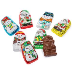 Palmer Christmas Foiled Milk Chocolate Santa Helper 3.375lb Bag Bulk